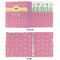 Summer Lemonade 3 Ring Binders - Full Wrap - 1" - APPROVAL