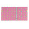 Summer Lemonade 3 Ring Binders - Full Wrap - 1" - OPEN INSIDE