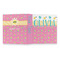 Summer Lemonade 3 Ring Binders - Full Wrap - 1" - OPEN OUTSIDE