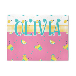 Summer Lemonade 5' x 7' Indoor Area Rug (Personalized)