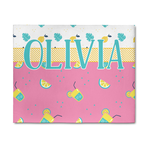 Custom Summer Lemonade 8' x 10' Indoor Area Rug (Personalized)