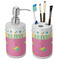 Summer Lemonade Ceramic Bathroom Accessories