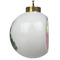 Summer Lemonade Ceramic Christmas Ornament - Xmas Tree (Side View)