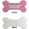 Summer Lemonade Ceramic Flat Ornament - Bone Front & Back Single Print (APPROVAL)