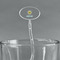 Summer Lemonade Clear Plastic 7" Stir Stick - Oval - Main