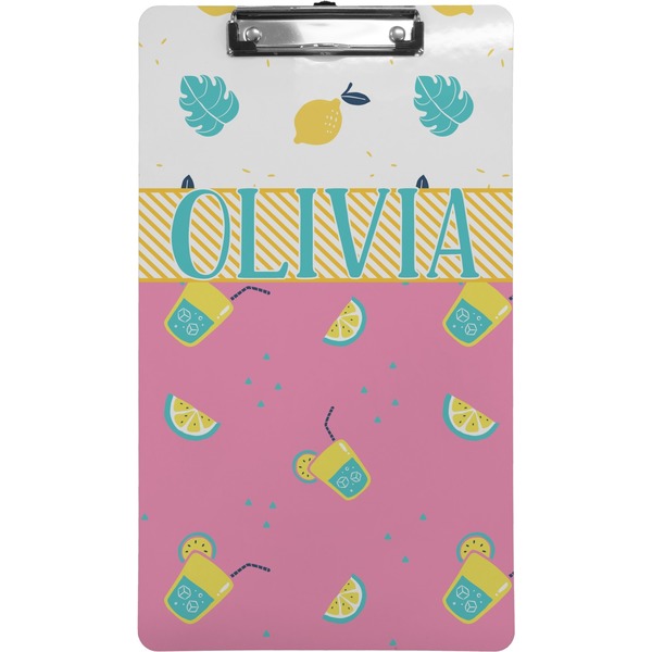 Custom Summer Lemonade Clipboard (Legal Size) (Personalized)