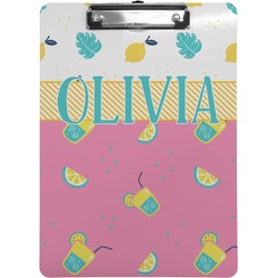 Summer Lemonade Clipboard (Letter Size) (Personalized)