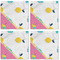 Summer Lemonade Cloth Napkins - Personalized Lunch (APPROVAL) Set of 4