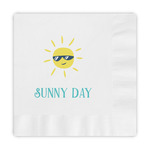 Summer Lemonade Embossed Decorative Napkins (Personalized)