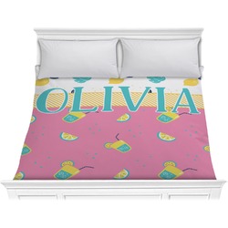 Summer Lemonade Comforter - King (Personalized)