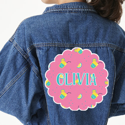 Summer Lemonade Twill Iron On Patch - Custom Shape - 3XL (Personalized)