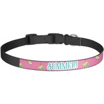 Summer Lemonade Dog Collar - Large (Personalized)