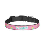 Summer Lemonade Dog Collar - Small (Personalized)