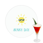 Summer Lemonade Printed Drink Topper -  2.5" (Personalized)