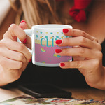 Summer Lemonade Double Shot Espresso Cup - Single (Personalized)