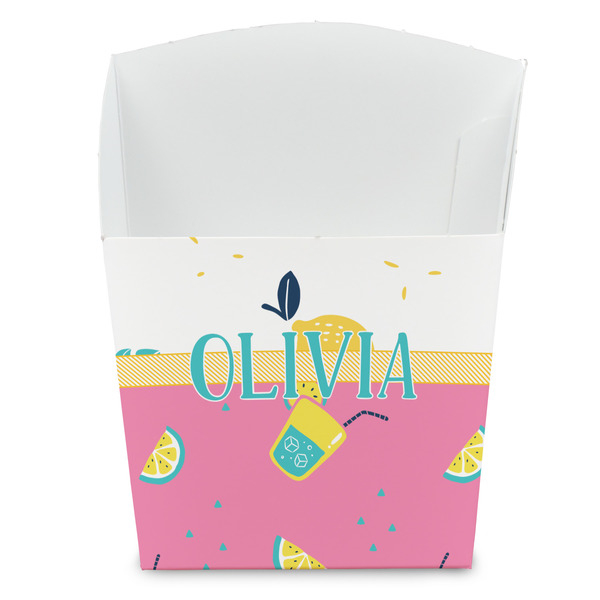 Custom Summer Lemonade French Fry Favor Boxes (Personalized)