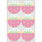 Summer Lemonade Icing Circle - Large - Set of 6