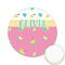 Summer Lemonade Icing Circle - Small - Front