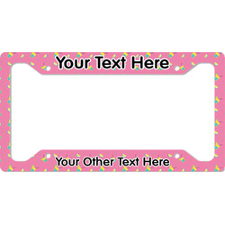 Summer Lemonade License Plate Frame - Style A (Personalized)