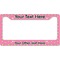 Summer Lemonade License Plate Frame Wide