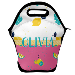 Summer Lemonade Lunch Bag w/ Name or Text