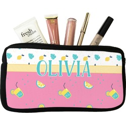 Summer Lemonade Makeup / Cosmetic Bag (Personalized)