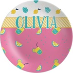 Summer Lemonade Melamine Plate (Personalized)