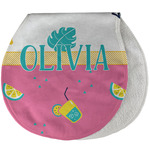 Summer Lemonade Burp Pad - Velour w/ Name or Text