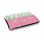 Summer Lemonade Outdoor Dog Bed - Medium (Personalized)