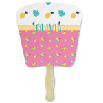 Summer Lemonade Paper Fan (Personalized)