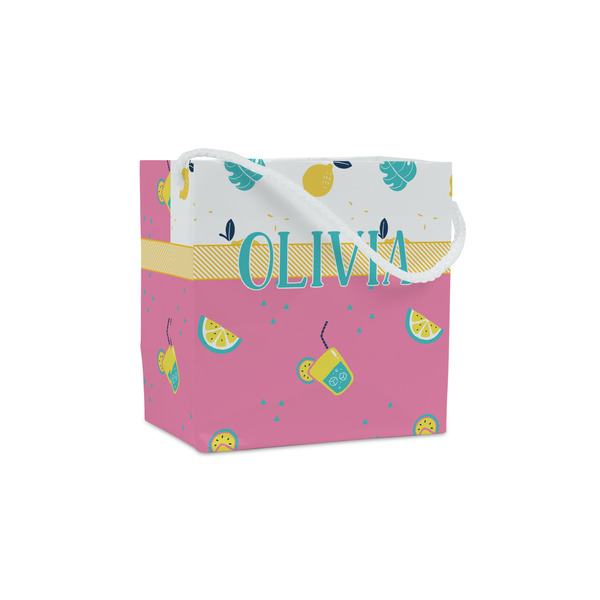 Custom Summer Lemonade Party Favor Gift Bags - Gloss (Personalized)