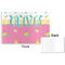 Summer Lemonade Disposable Paper Placemat - Front & Back