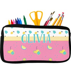 Summer Lemonade Neoprene Pencil Case (Personalized)