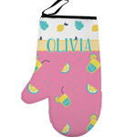 Summer Lemonade Left Oven Mitt (Personalized)