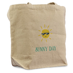 Summer Lemonade Reusable Cotton Grocery Bag (Personalized)