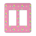 Summer Lemonade Rocker Style Light Switch Cover - Two Switch