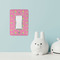 Summer Lemonade Rocker Light Switch Covers - Single - IN CONTEXT