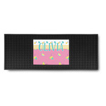 Summer Lemonade Rubber Bar Mat (Personalized)