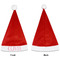 Summer Lemonade Santa Hats - Front and Back (Single Print) APPROVAL