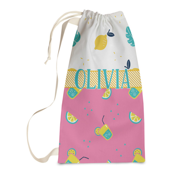 Custom Summer Lemonade Laundry Bags - Small (Personalized)