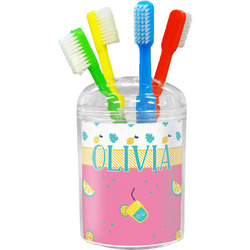 Summer Lemonade Toothbrush Holder (Personalized)