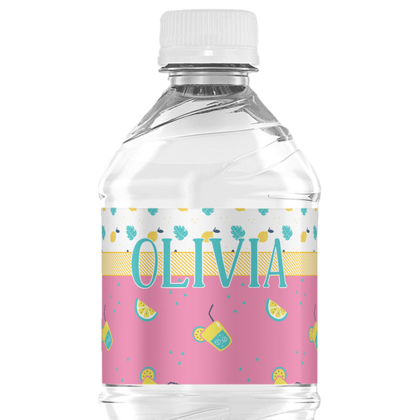 Custom Summer Lemonade Water Bottle Labels - Custom Sized (Personalized)