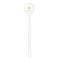 Summer Lemonade White Plastic 5.5" Stir Stick - Round - Single Stick