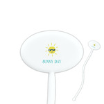 Summer Lemonade Oval Stir Sticks (Personalized)