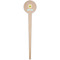 Summer Lemonade Wooden 4" Food Pick - Round - Single Pick