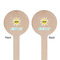 Summer Lemonade Wooden 7.5" Stir Stick - Round - Double Sided - Front & Back