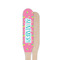 Summer Lemonade Wooden Food Pick - Paddle - Single Sided - Front & Back