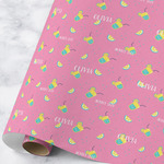 Summer Lemonade Wrapping Paper Roll - Large - Matte (Personalized)