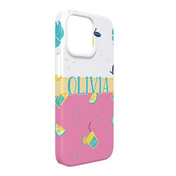 Summer Lemonade iPhone Case - Plastic - iPhone 13 Pro Max (Personalized)