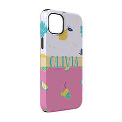 Summer Lemonade iPhone Case - Rubber Lined - iPhone 14 Pro (Personalized)